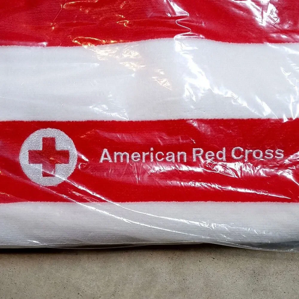 American Red Cross Beach Towel Oversized 40